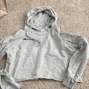 ZYIA Light Gray Women's Hoodie